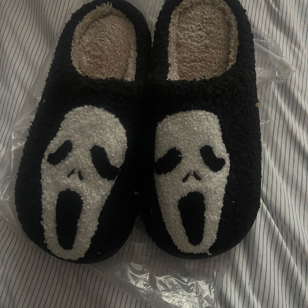 Scream Ghost Face Slippers